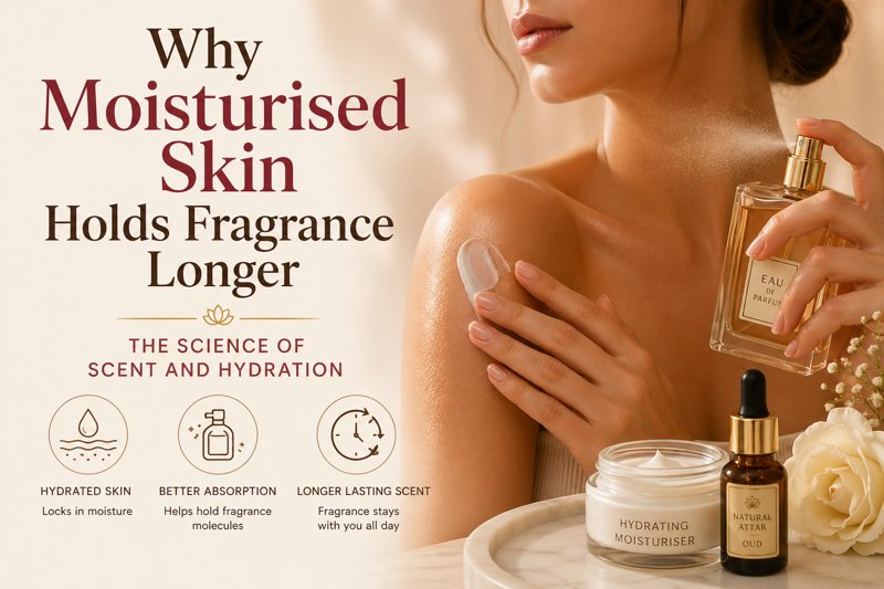 Why Moisturised Skin Makes Fragrance Last Longer