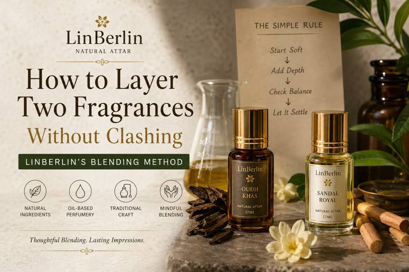 How To Layer Fragrances Without Clashing | LinBerlin