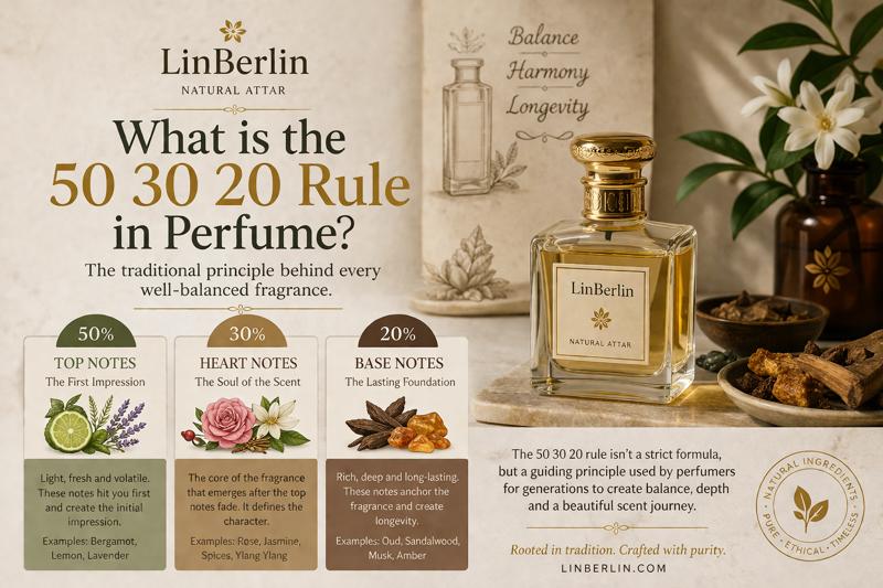 50 30 20 Rule In Perfume Explained | LinBerlin Guide
