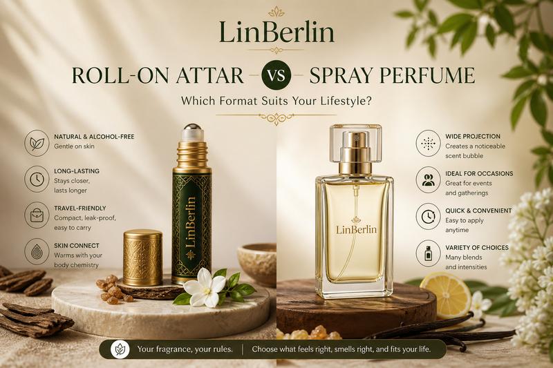 Roll-On Attar Vs Spray Perfume: Which To Choose?