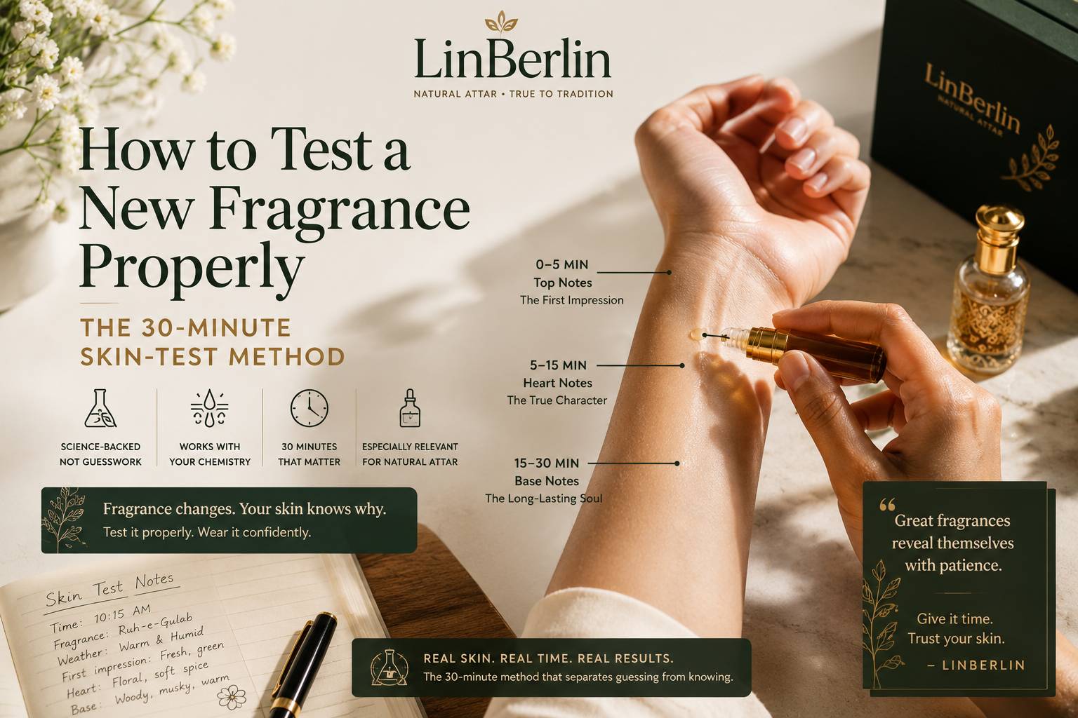 How To Test A New Fragrance Properly | Skin Test Guide