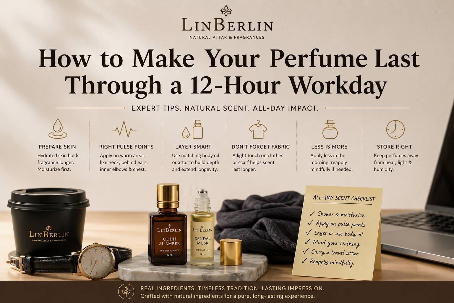 How To Make Perfume Last Through A 12-Hour Workday