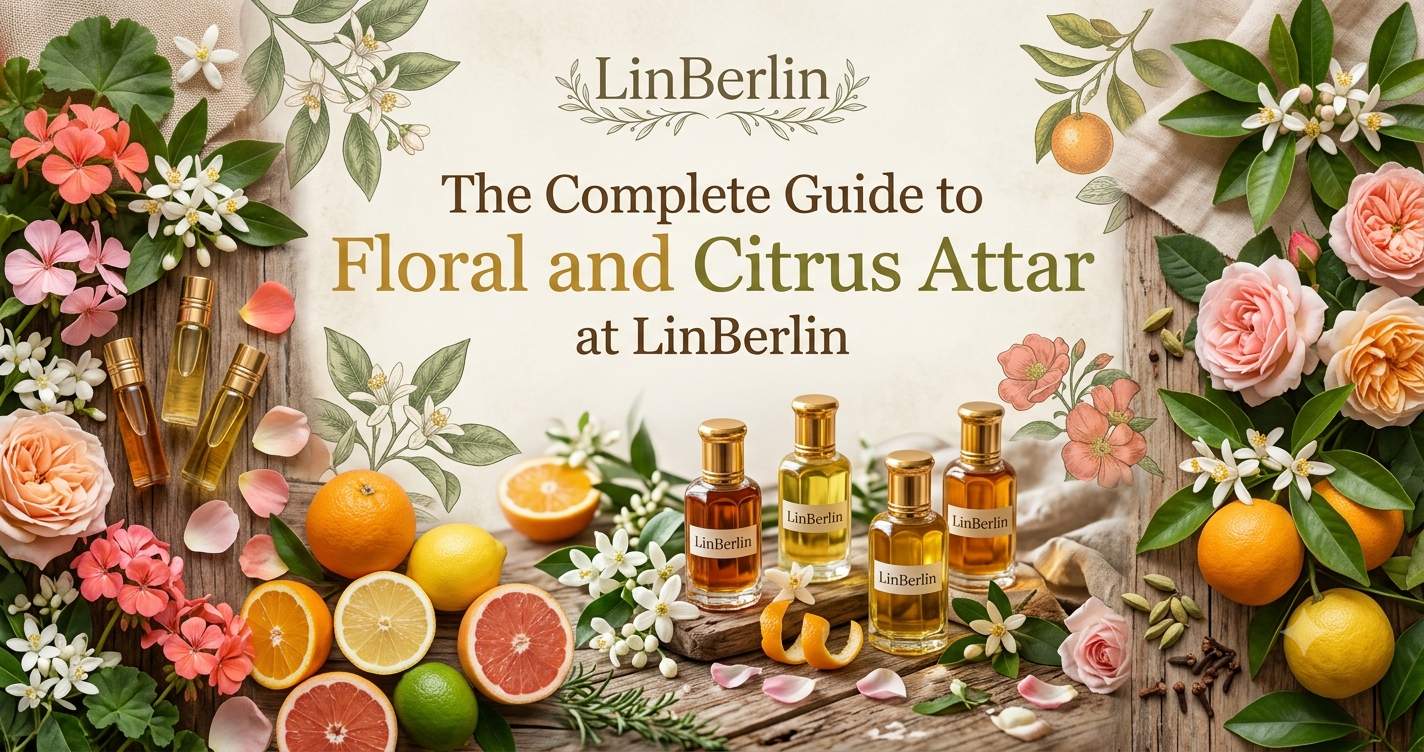 Floral & Citrus Attar Guide: Skin Science By LinBerlin
