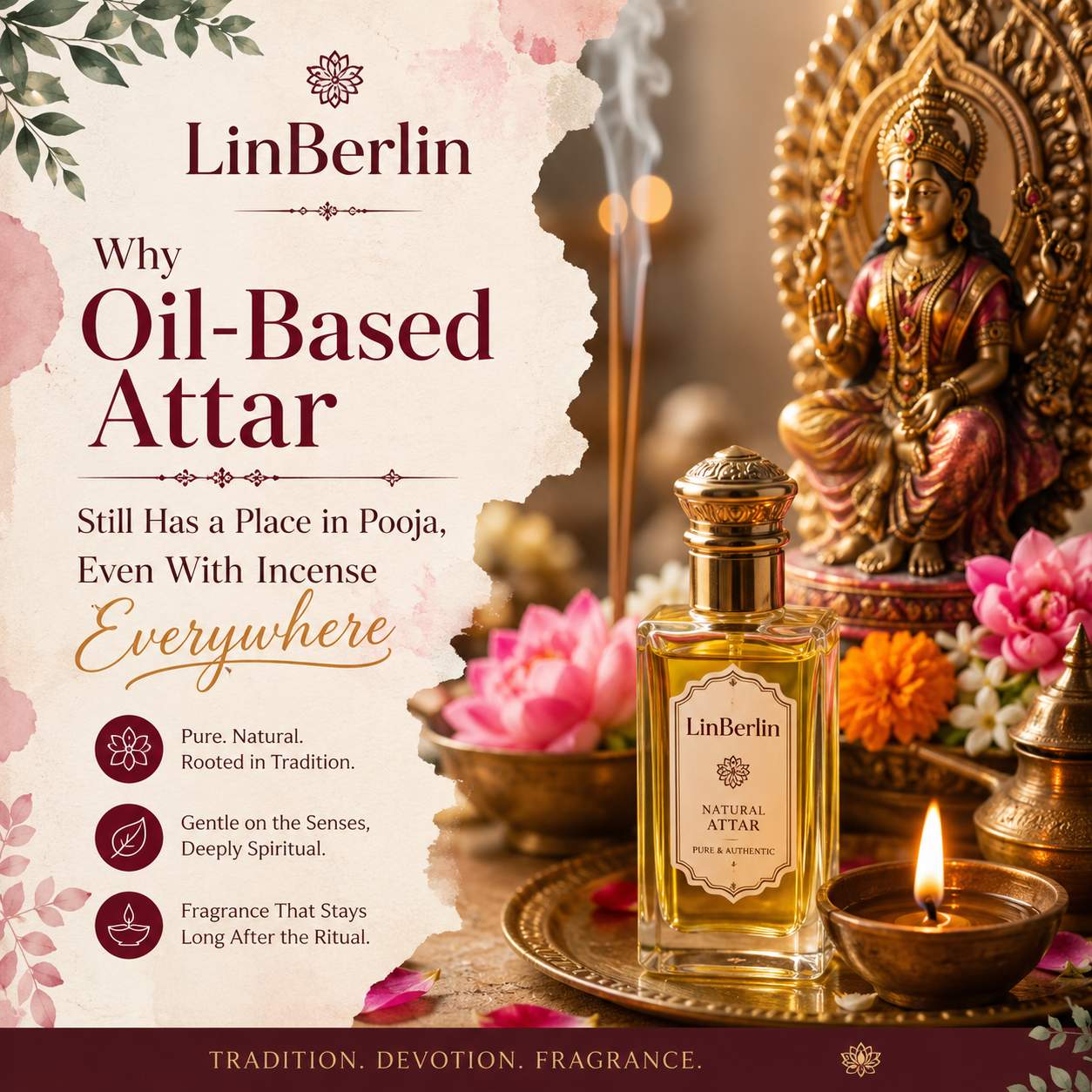 Why Oil-Based Attar Still Matters In Pooja Traditions