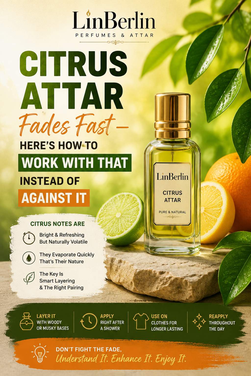 Citrus Attar Fades Fast? Make It Last With Smart Layering
