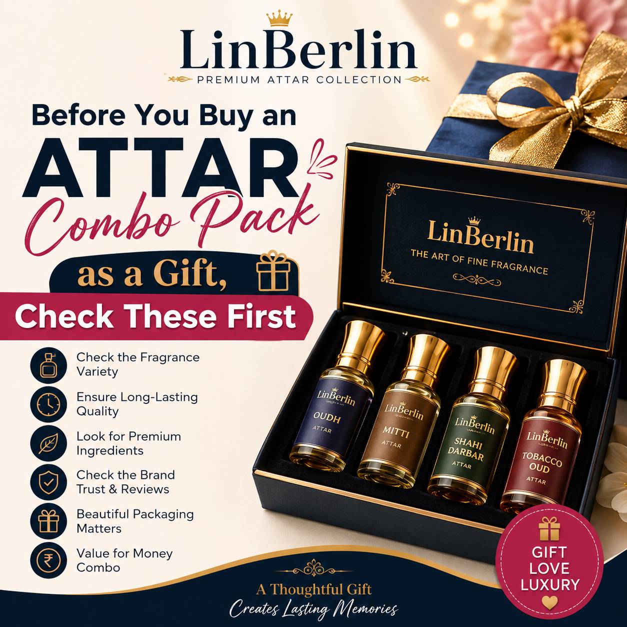 Before You Buy An Attar Combo Pack As A Gift | LinBerlin