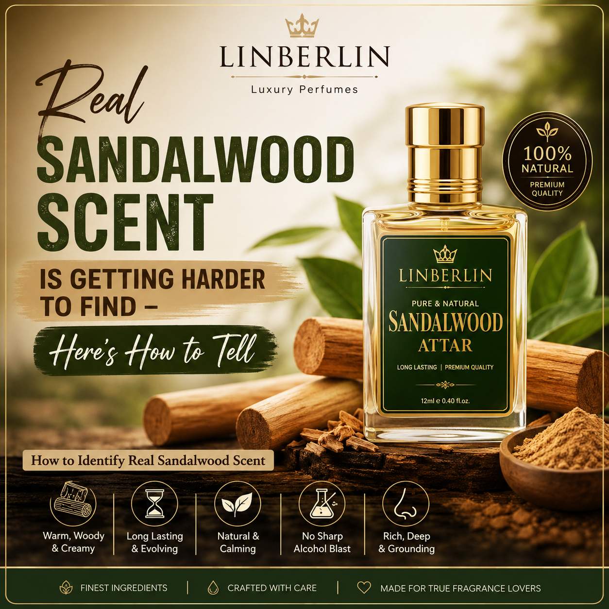 Real Sandalwood Scent: How To Identify The Genuine One