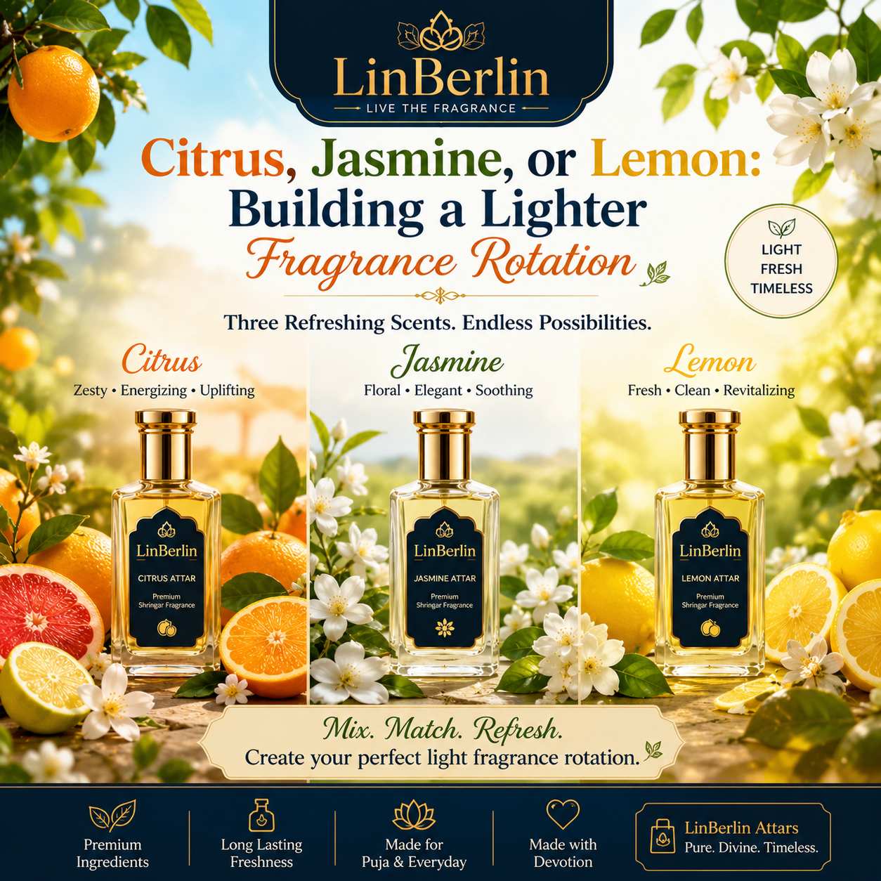 Best Light Fragrances For A Fresh Daily Scent Routine