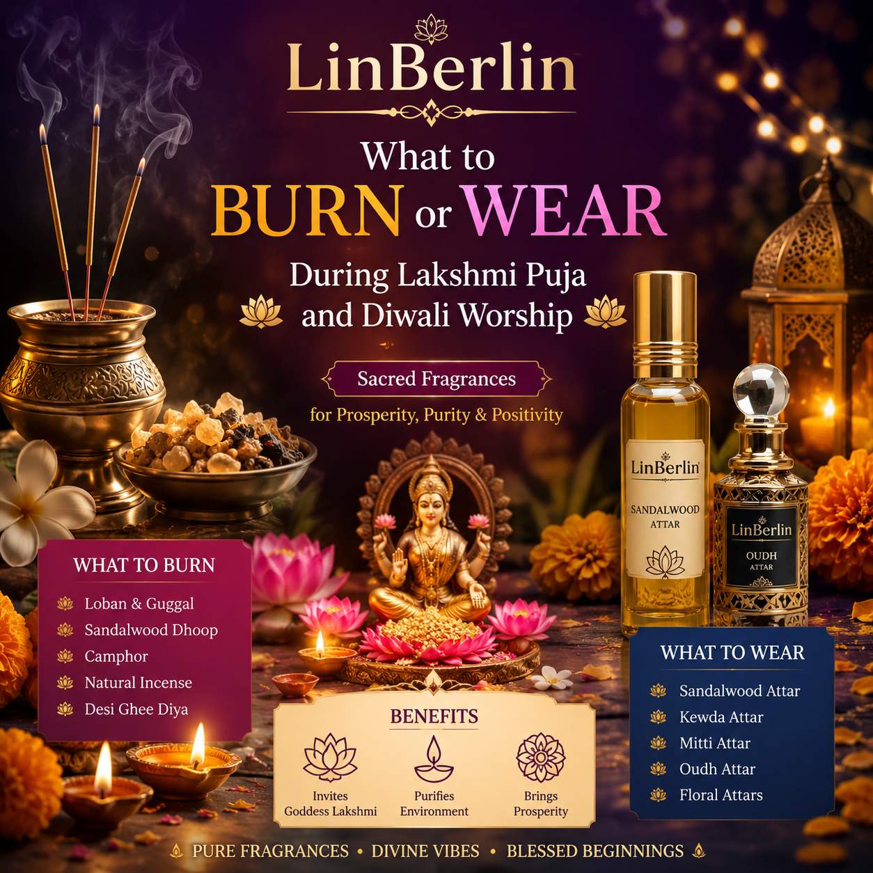 Lakshmi Puja Fragrance Guide: What To Burn Or Wear