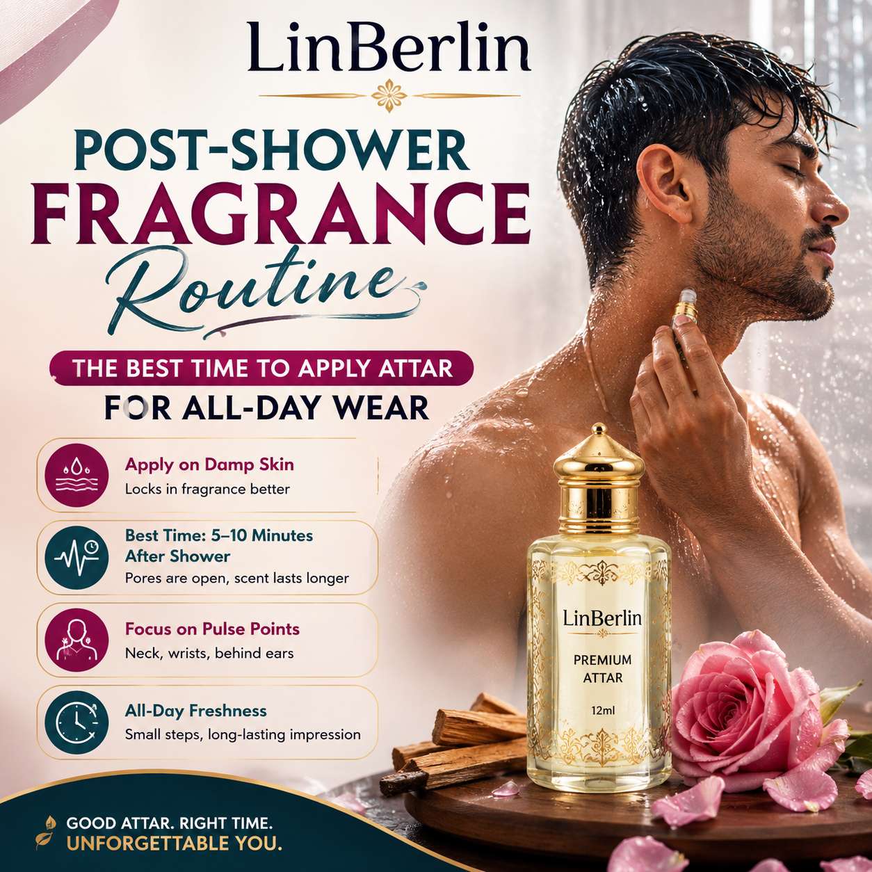 Best Attar Application Time After Shower For Lasting Scent