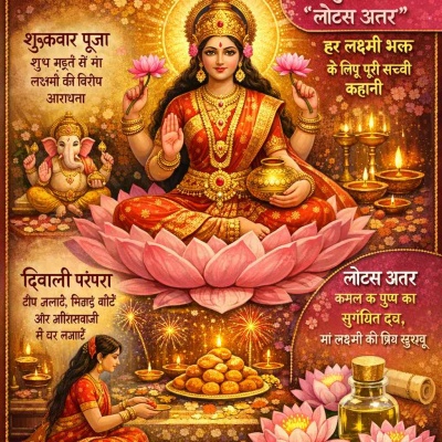 Maa Lakshmi Puja: Bhakti, Vaibhav Aur Khushboo Ka Rahasya