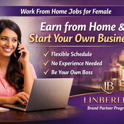 Work From Home Jobs for Female | Earn with LinBerlin