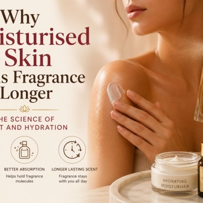 Why Moisturised Skin Makes Fragrance Last Longer