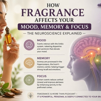 How Fragrance Affects Mood, Memory & Focus