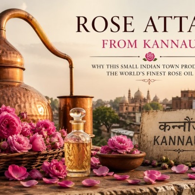 Rose Attar from Kannauj: India’s Finest Rose Oil