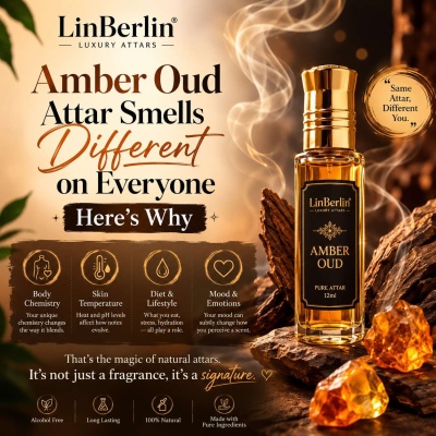 Amber Oud Attar: Why It Smells Different on You