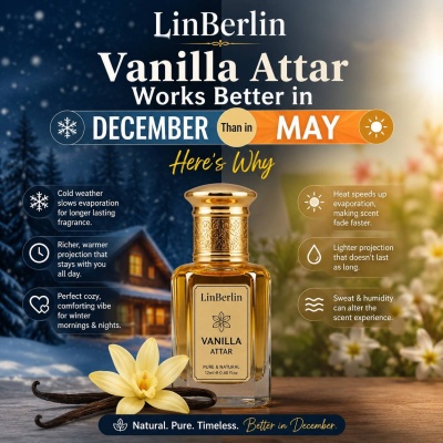 Why Vanilla Attar Lasts Longer in Cold Weather