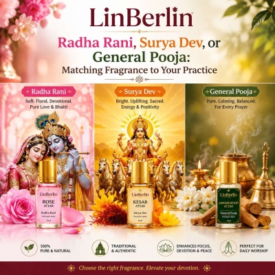 Best Fragrance for Radha Rani, Surya Dev & Daily Pooja