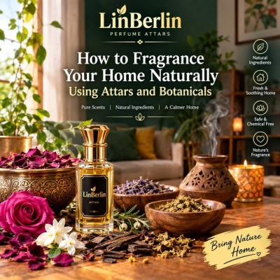 Natural Home Fragrance With Attars & Botanicals